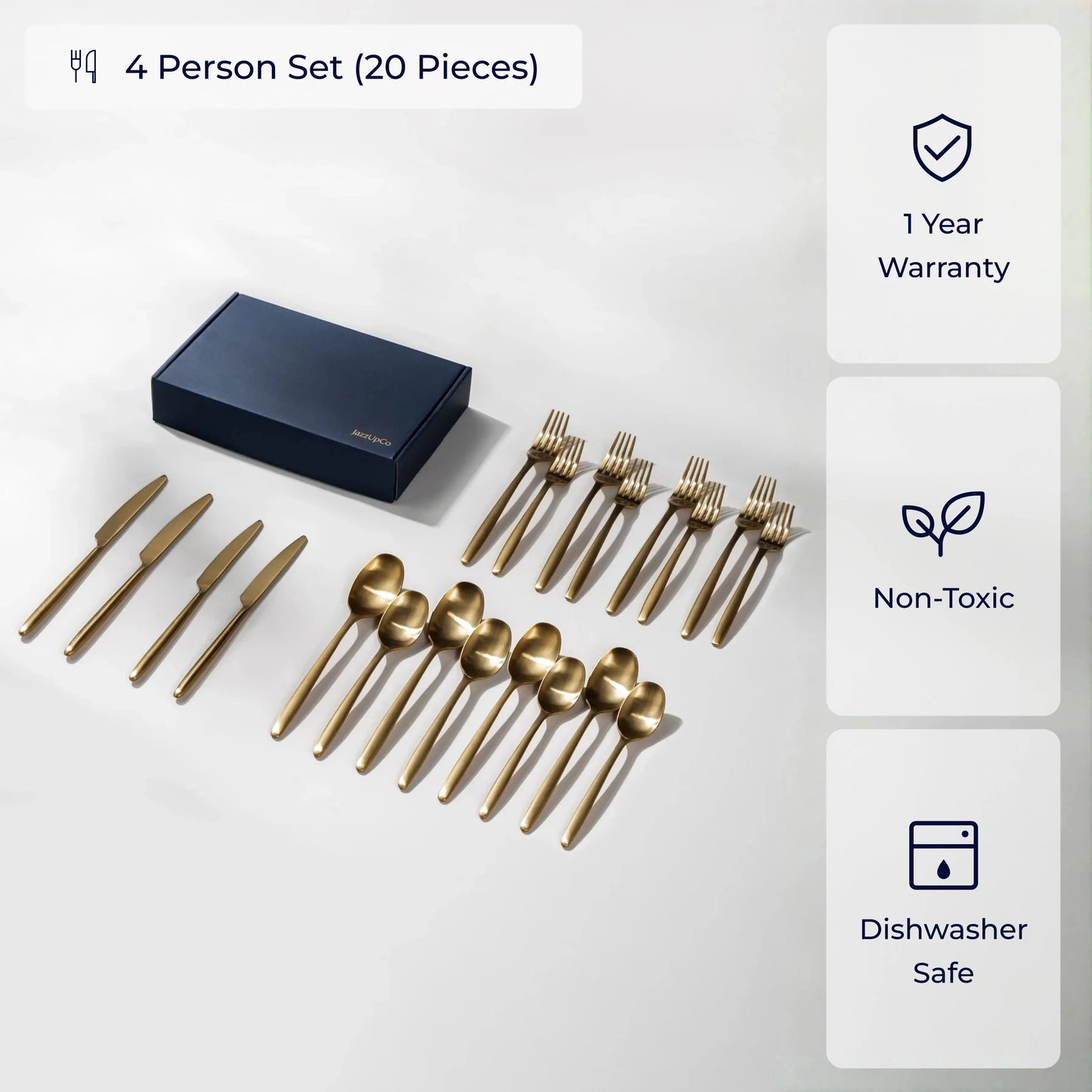 Ava™ Luxury Flatware Set
