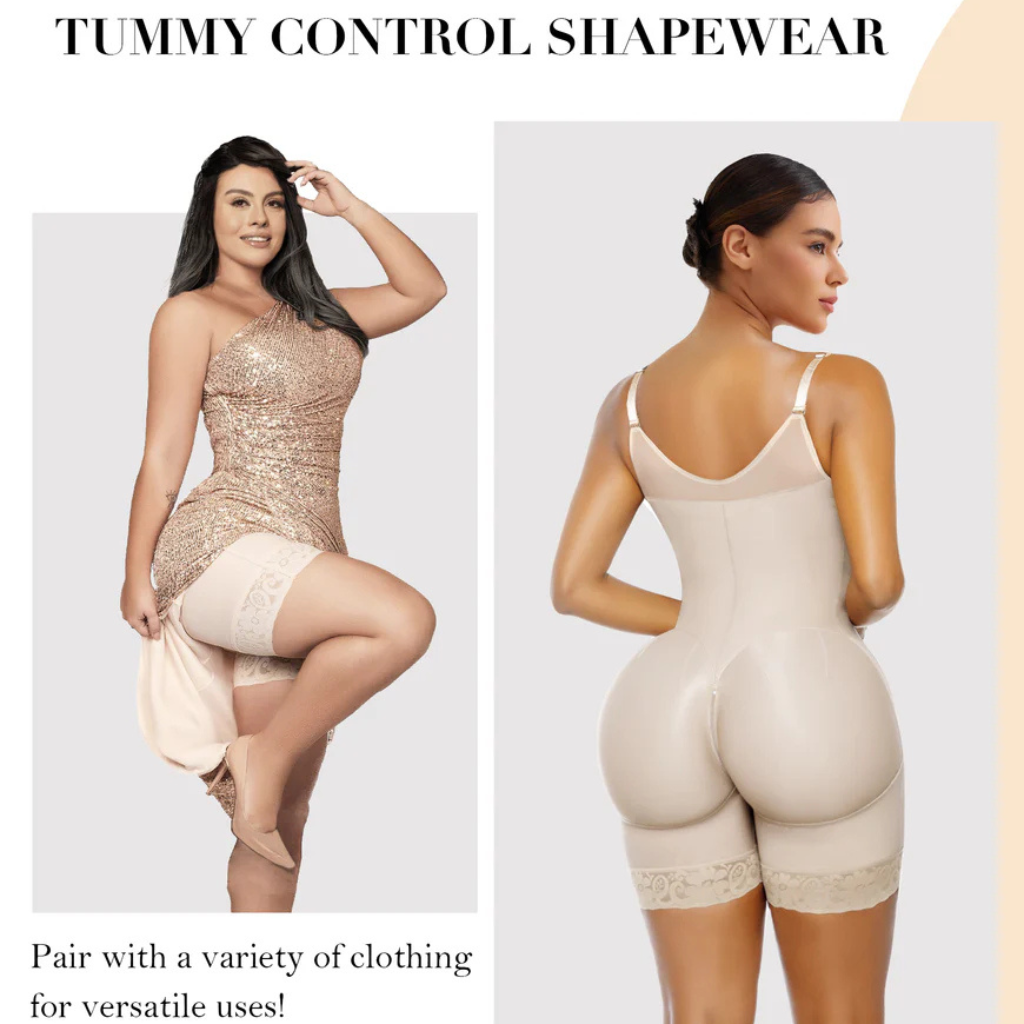 Women's CurveLift Tummy Control Butt Lifter Shapewear Bodysuit