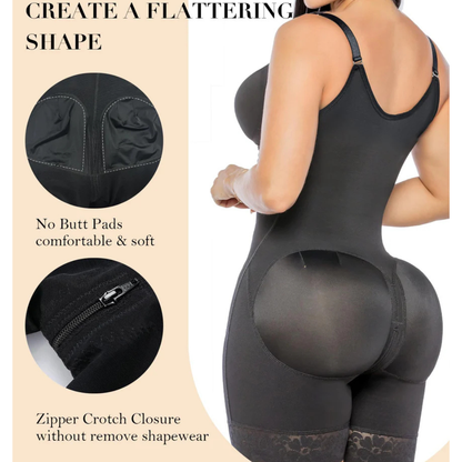Women's CurveLift Tummy Control Butt Lifter Shapewear Bodysuit