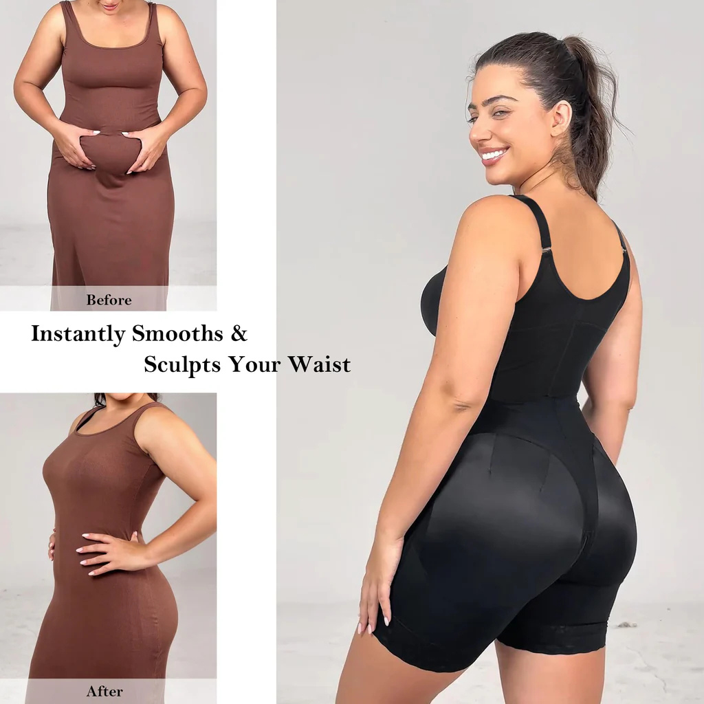 Women's CurveLift Tummy Control Butt Lifter Shapewear Bodysuit