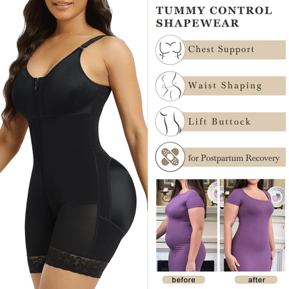 Women's CurveLift Tummy Control Butt Lifter Shapewear Bodysuit