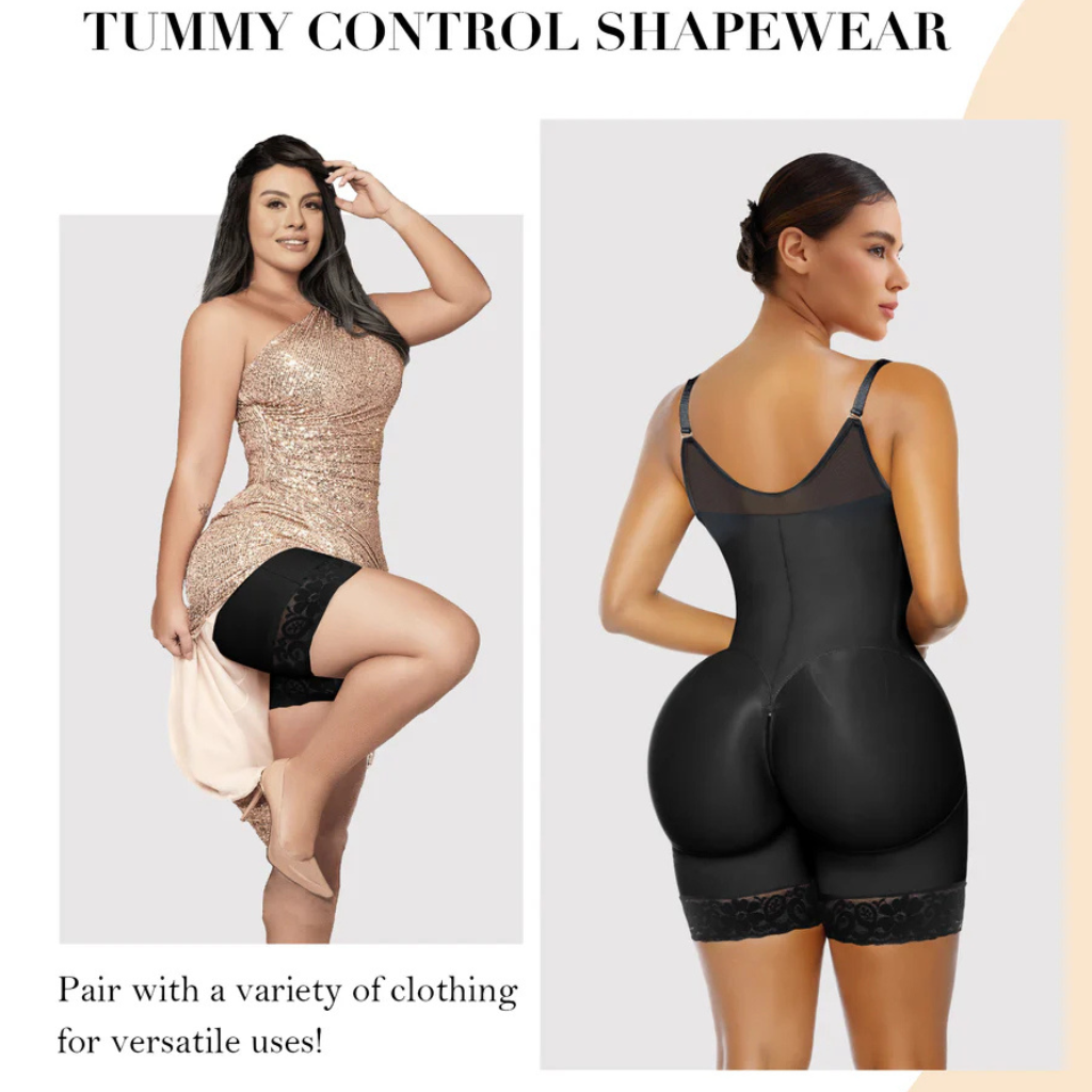 Women's CurveLift Tummy Control Butt Lifter Shapewear Bodysuit