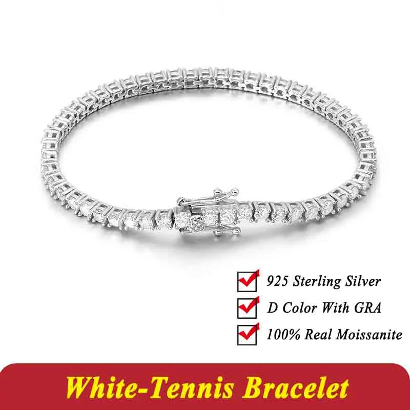 Moissanite Tennis Bracelet