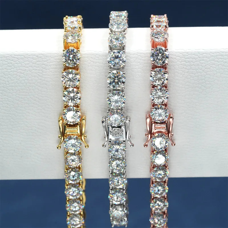 Moissanite Tennis Bracelet