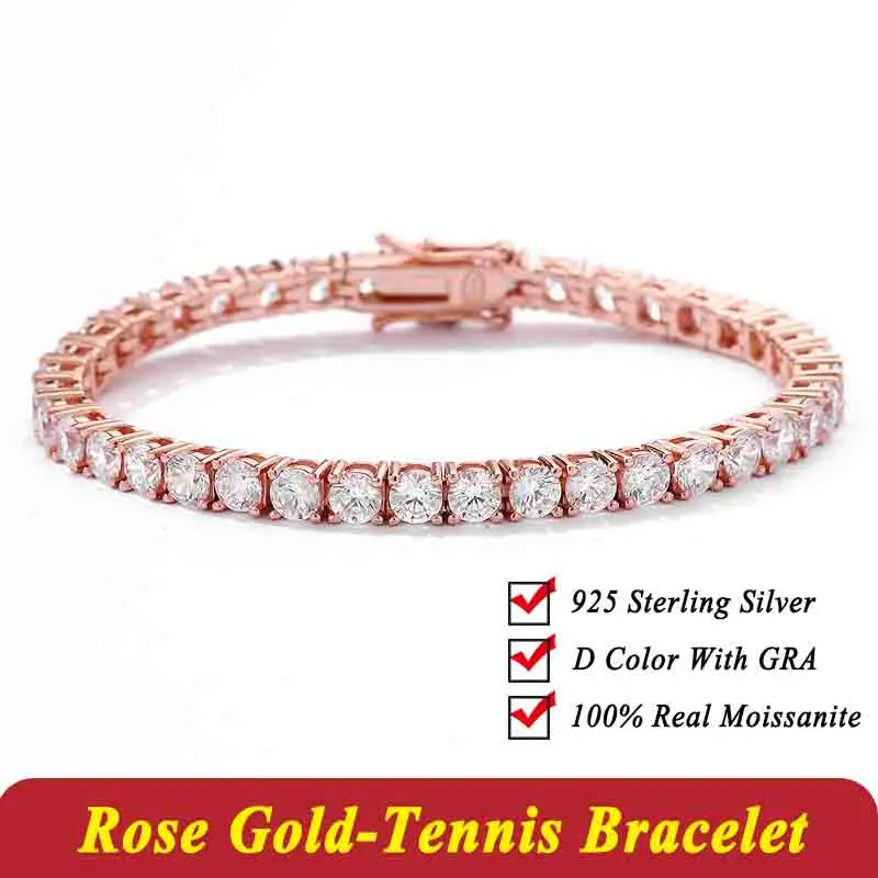 Moissanite Tennis Bracelet