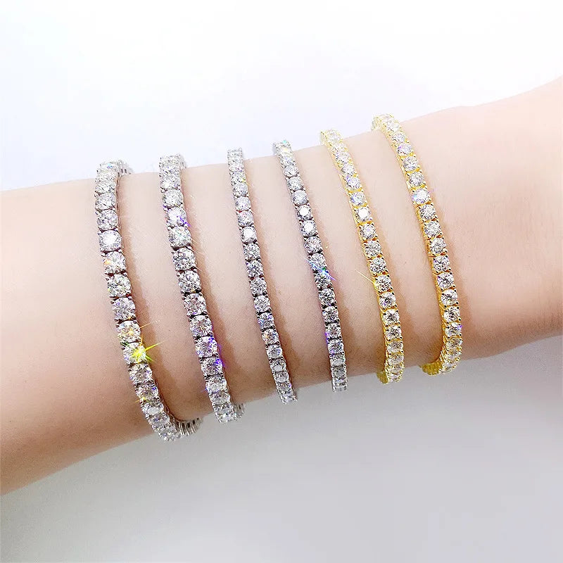 Moissanite Tennis Bracelet