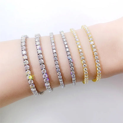 Moissanite Tennis Bracelet