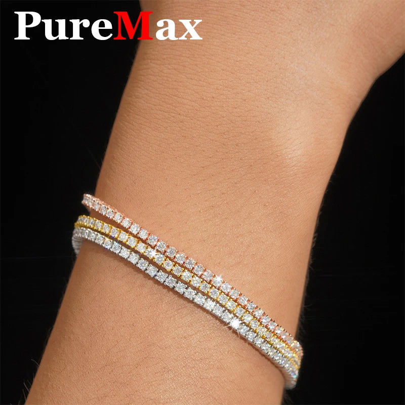 Moissanite Tennis Bracelet